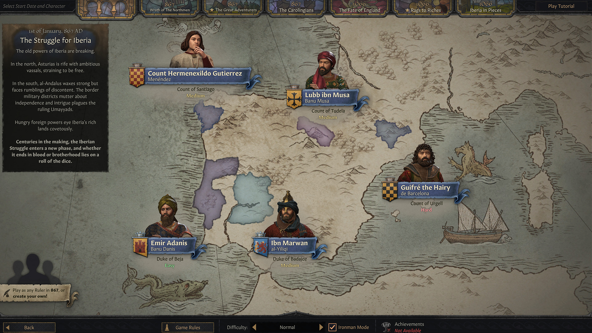 Crusader Kings III: Fate of Iberia