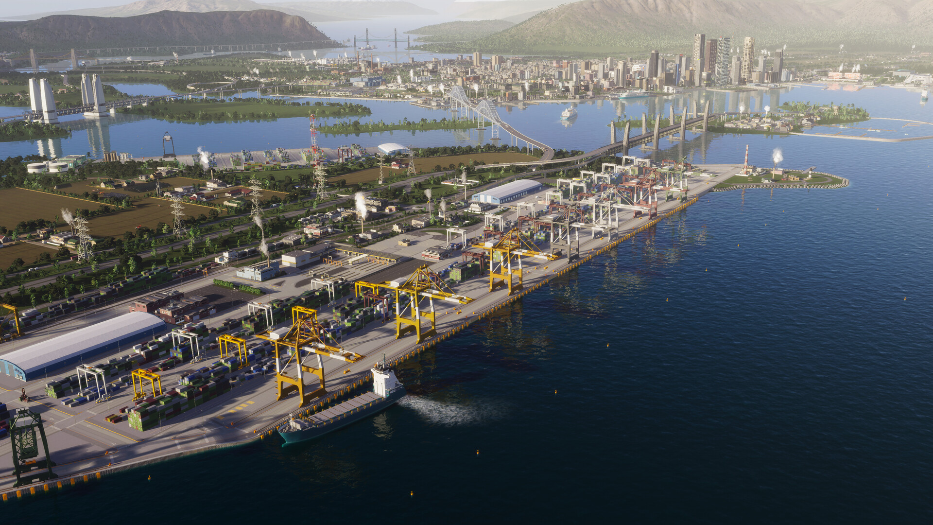 Cities: Skylines II - Bridges  Ports