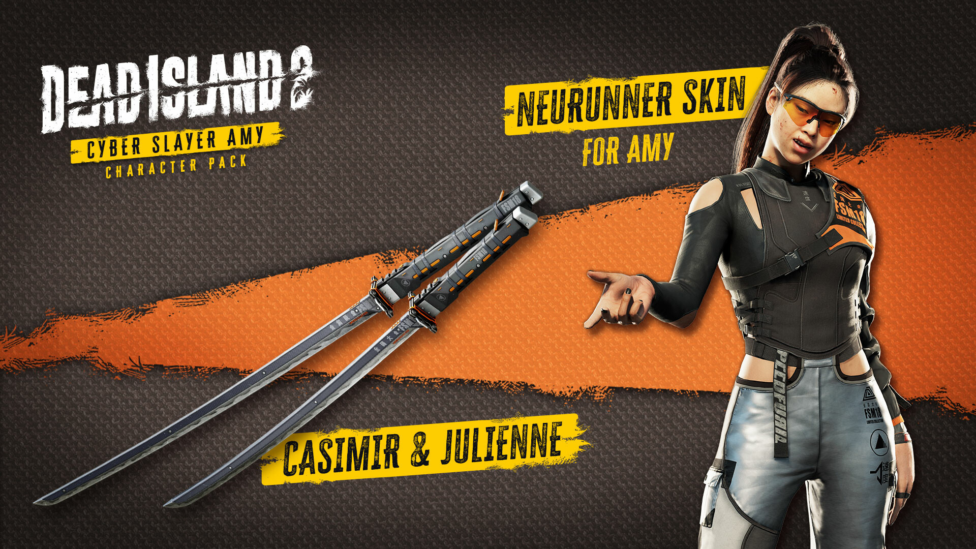 Dead Island 2 - Character Pack: Cyber Slayer Amy