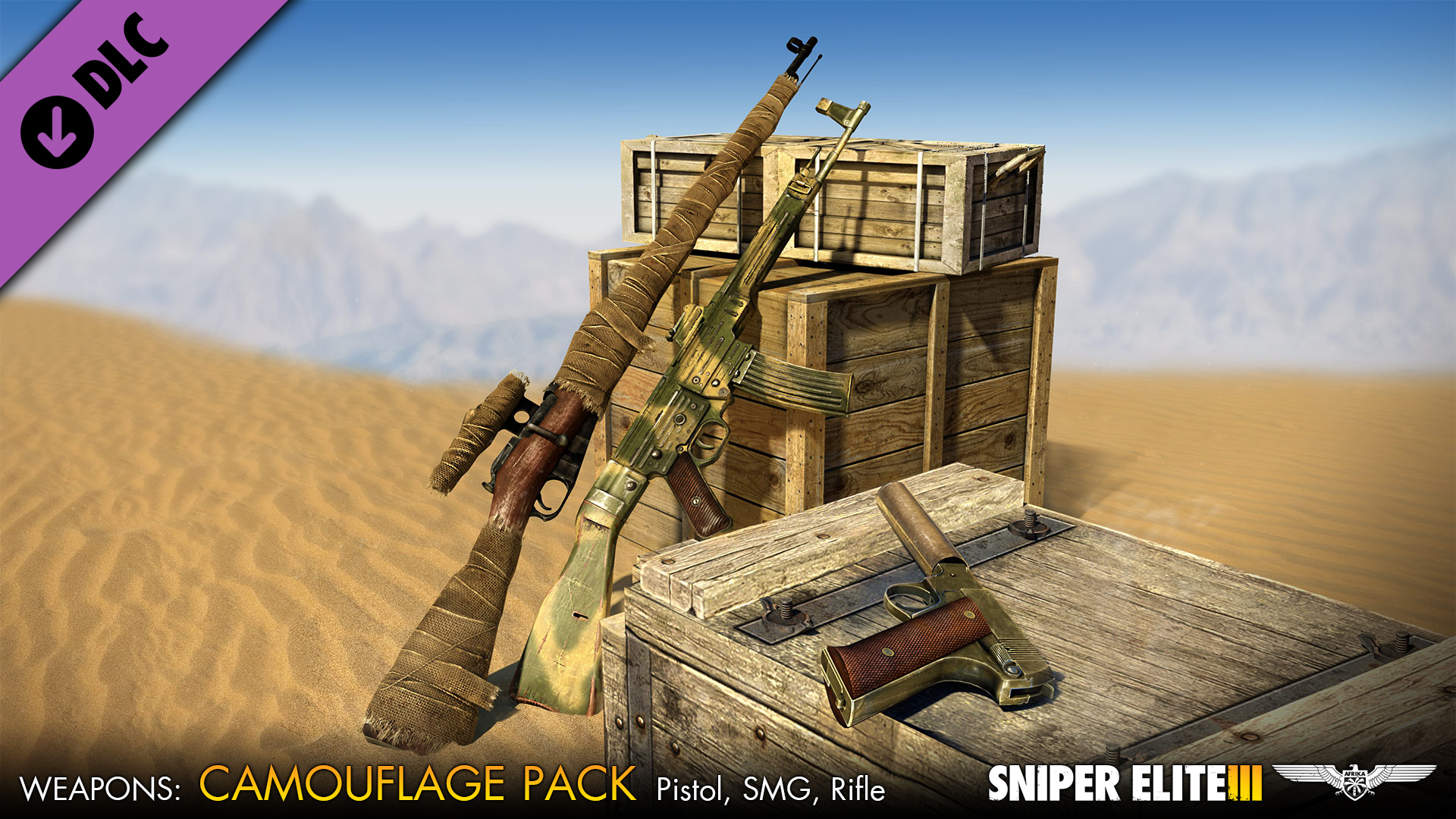 Sniper Elite 3 - Camouflage Weapons Pack