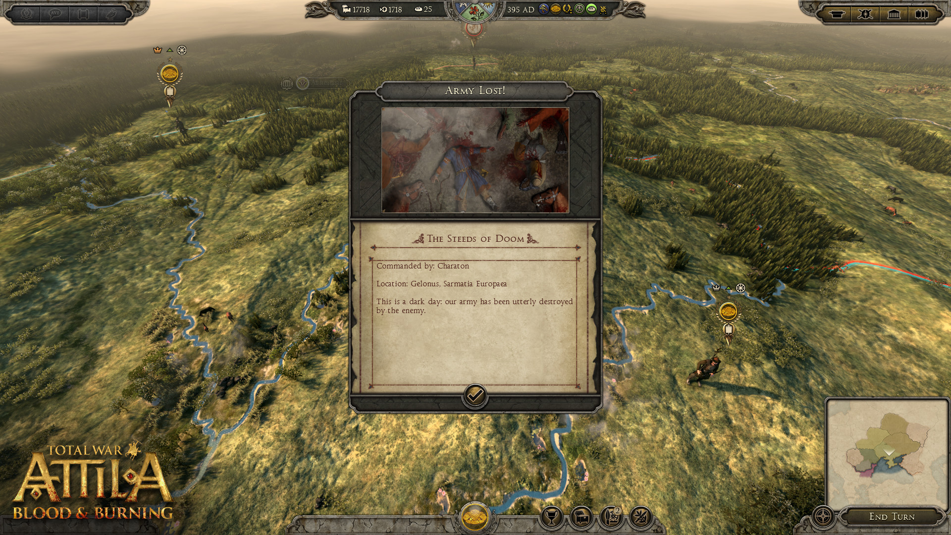 Total War: ATTILA - Blood  Burning