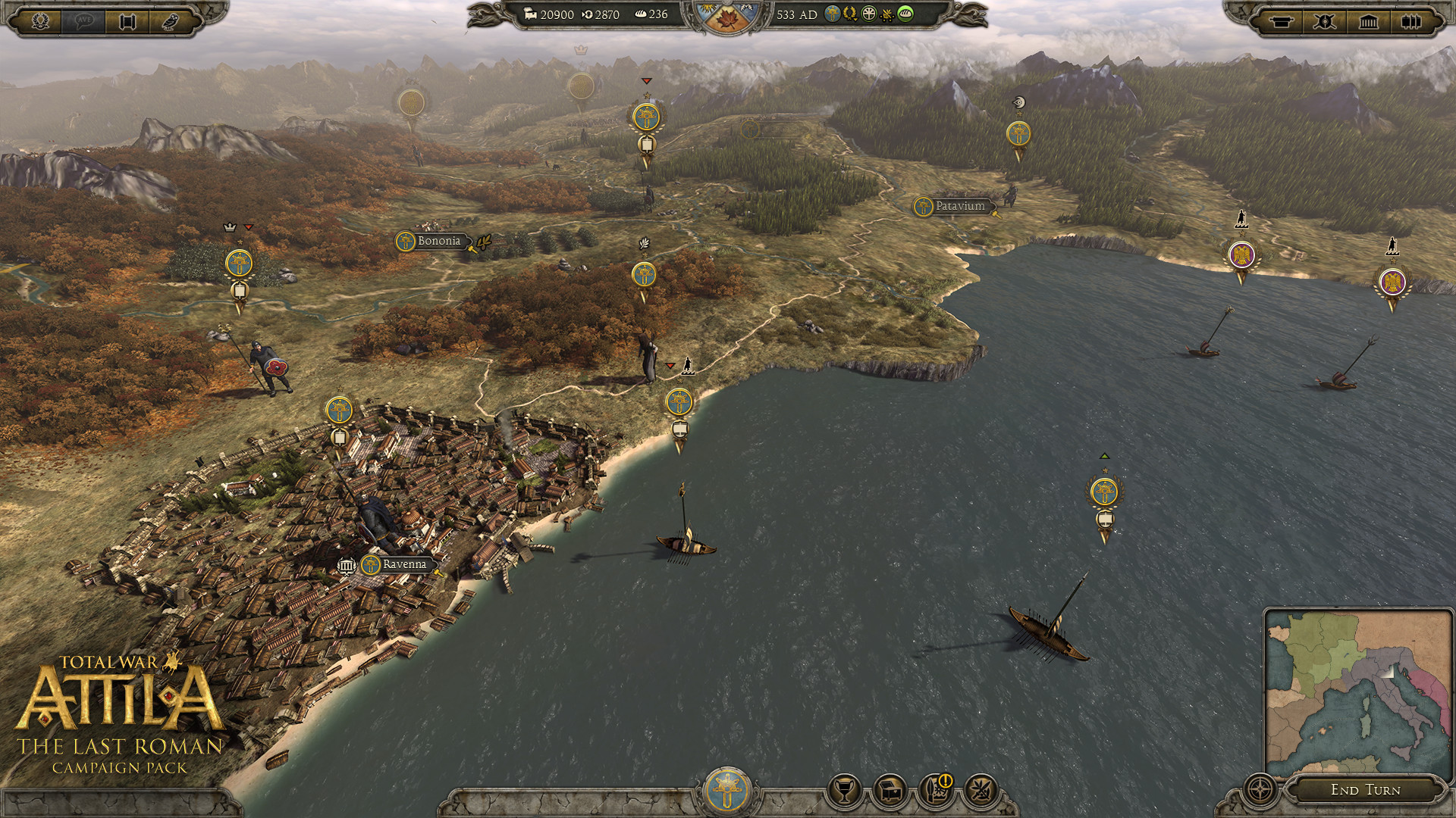 Total War: ATTILA - The Last Roman Campaign Pack