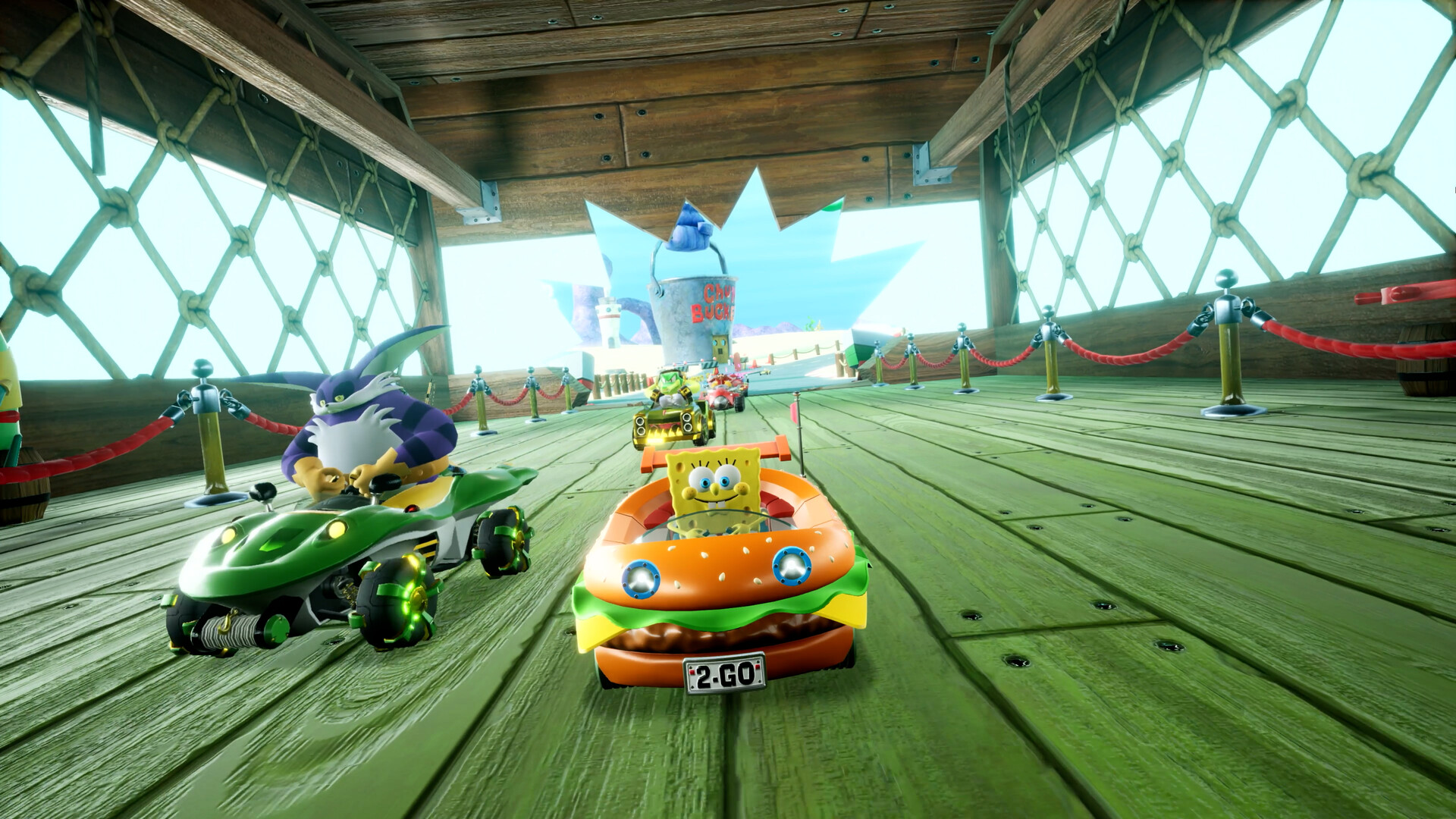 Sonic Racing: CrossWorlds  набор Губка Боб Квадратные Штаны