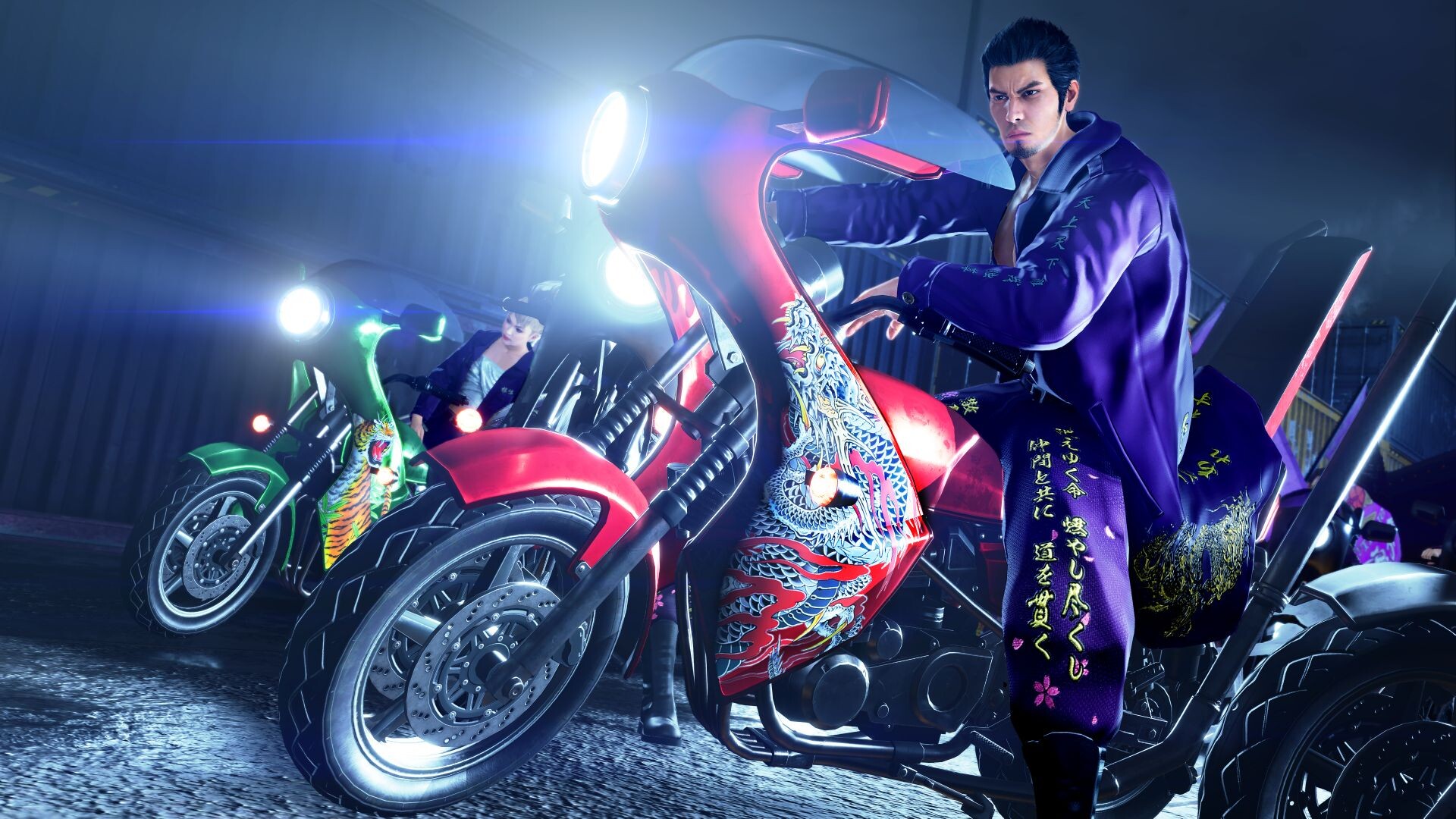 Yakuza Kiwami 3 Dark Ties набор образов для девчачьей банды Рюкю