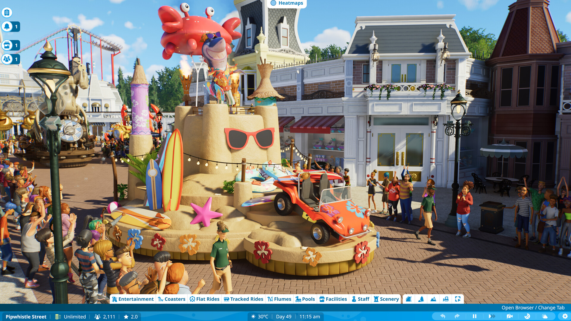 Planet Coaster 2:Parades Pack